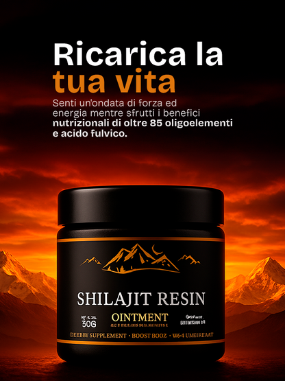 Shilajit 100% puro 💎 Fonte di energia vitale dell'Himalaya