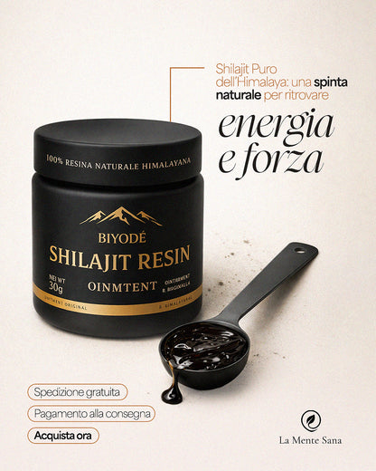 Shilajit 100% puro - Fonte di energia vitale dell'Himalaya 💎