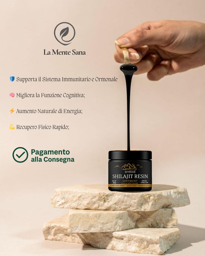 Shilajit 100% puro - Fonte di energia vitale dell'Himalaya 💎